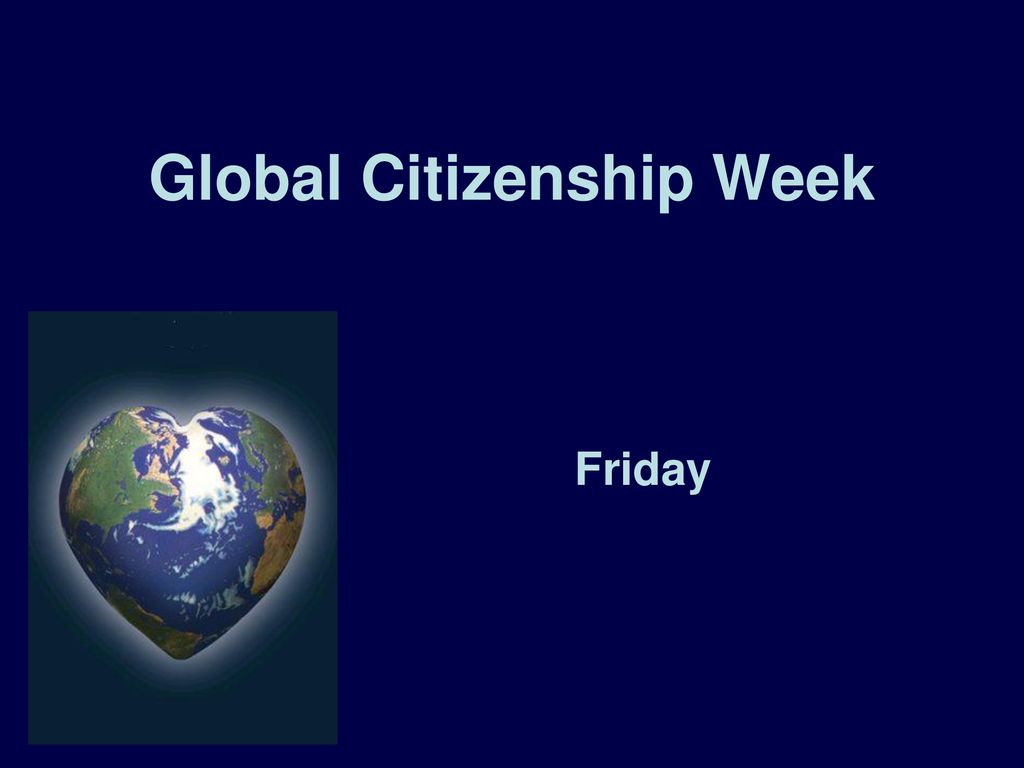 Global Citizenship Week