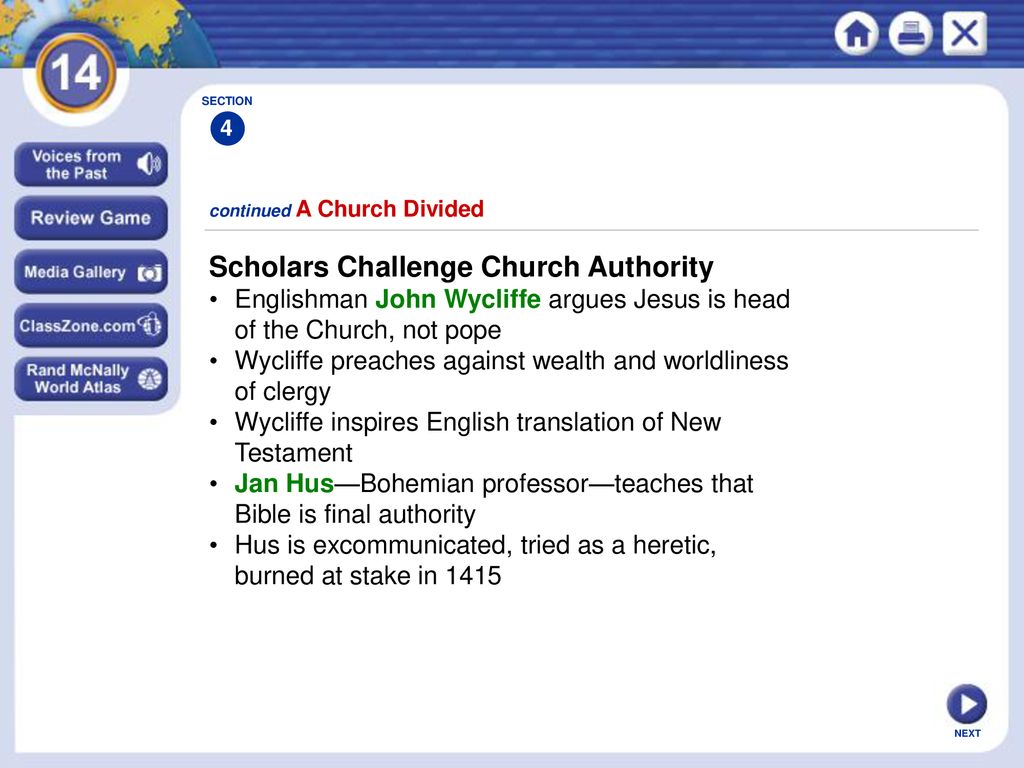 Scholars Challenge Church Authority