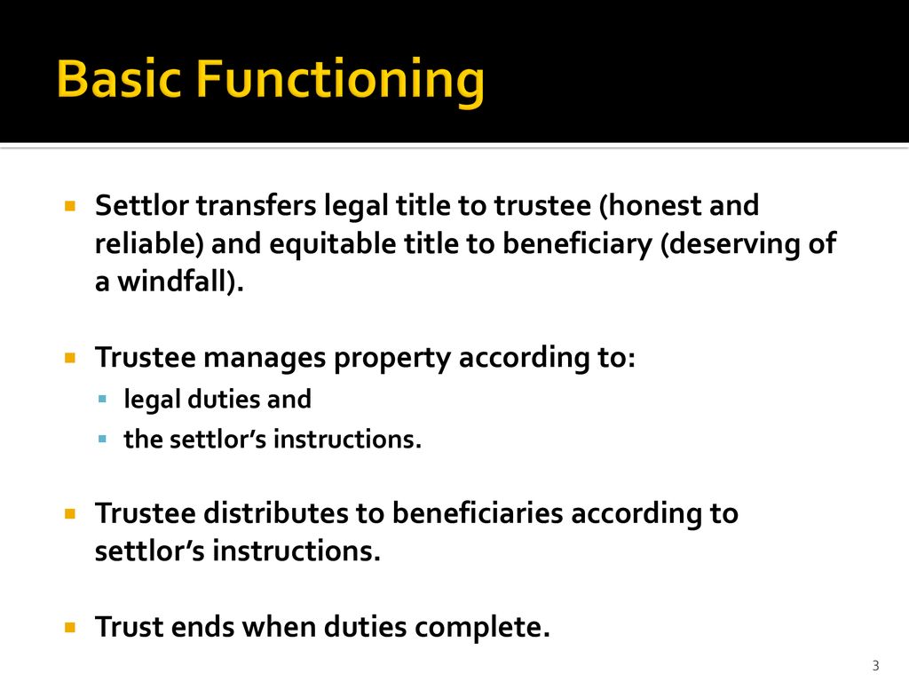 Trusts introduction ppt download