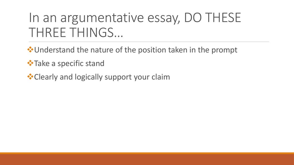 what to write about argumentative essay