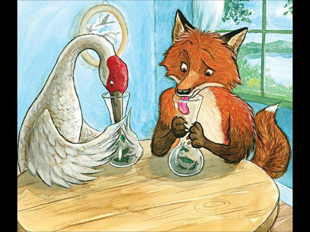 Slide 1 The Fox and the Crane A Fable by Aesop - ppt download