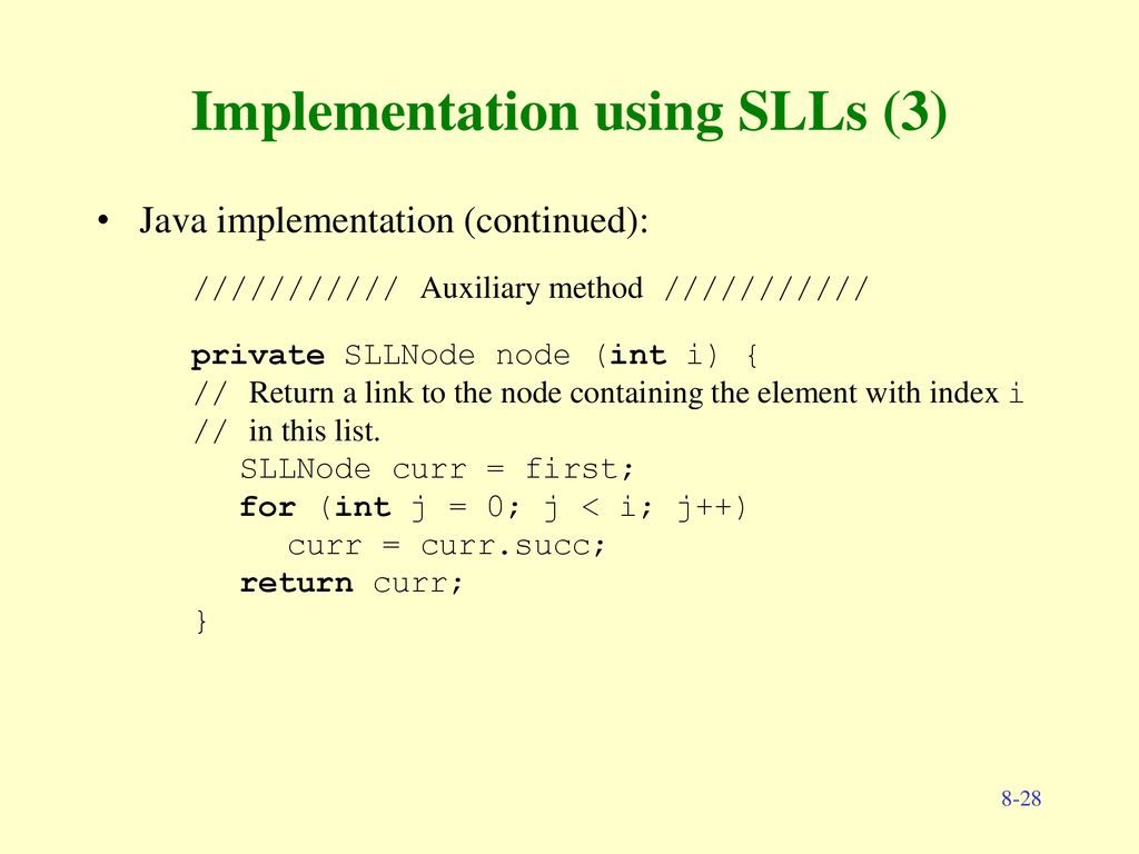 8 List ADTs List concepts. List applications. - ppt download