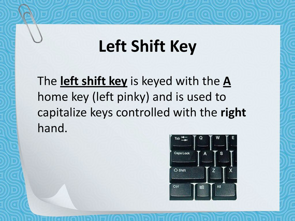 Shift key period notes ppt download