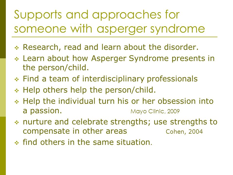 Presentation on theme: "Asperger Syndrome and Traumatic Brain Injury&q...
