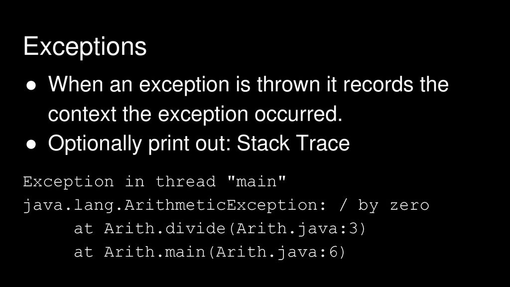 CS 200 Command-Line Arguments & Exceptions - ppt download