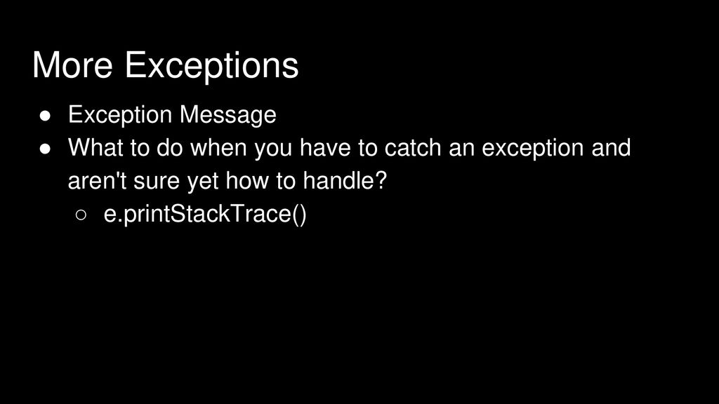 CS 200 Command-Line Arguments & Exceptions - ppt download