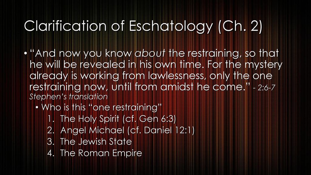 2 Thessalonians By Stephen Curto For Homegroup January 27, ppt download(03)