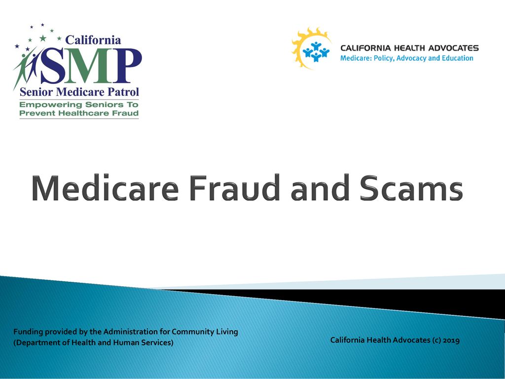 Medicare Fraud And Scams - Ppt Download