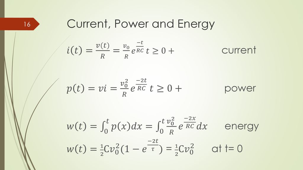Chapter 7 Rl And Rc First Order Circuits Ppt Download