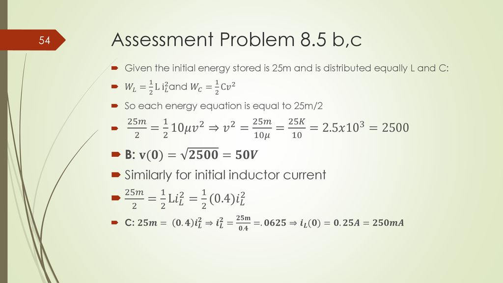 Chapter 7 Rl And Rc First Order Circuits Ppt Download