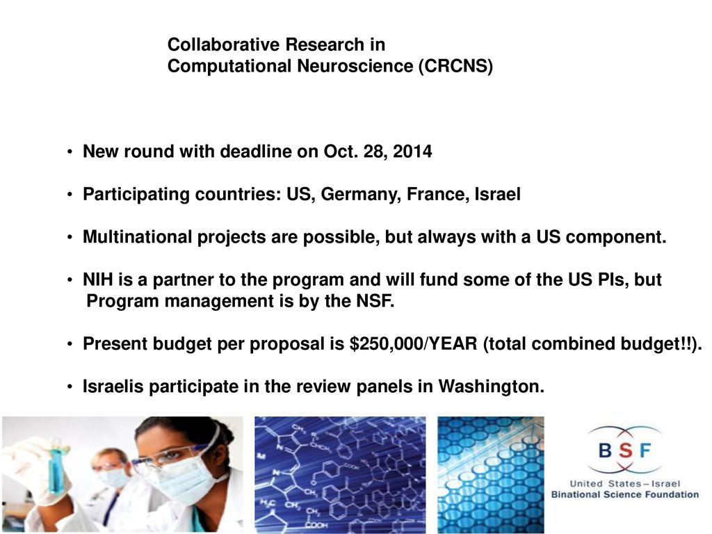 The U S National Science Foundation And The Nsf Bsf Programs Ppt Download