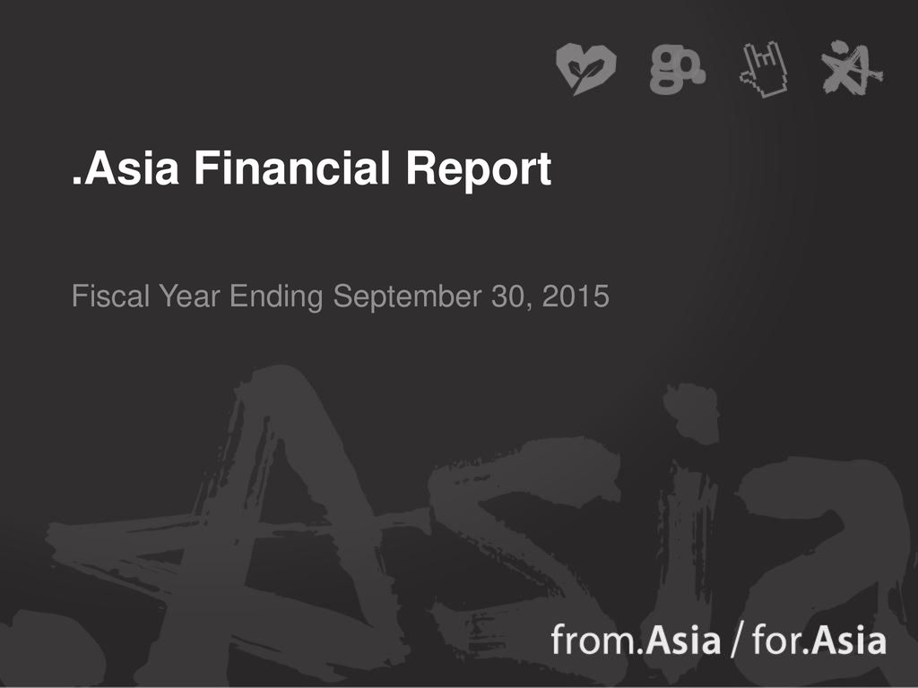 Fiscal Year Ending September 30, 2015