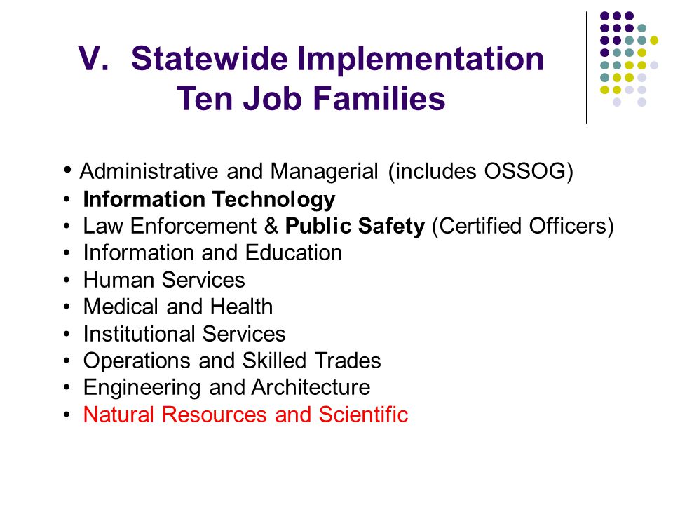 Statewide Implementation