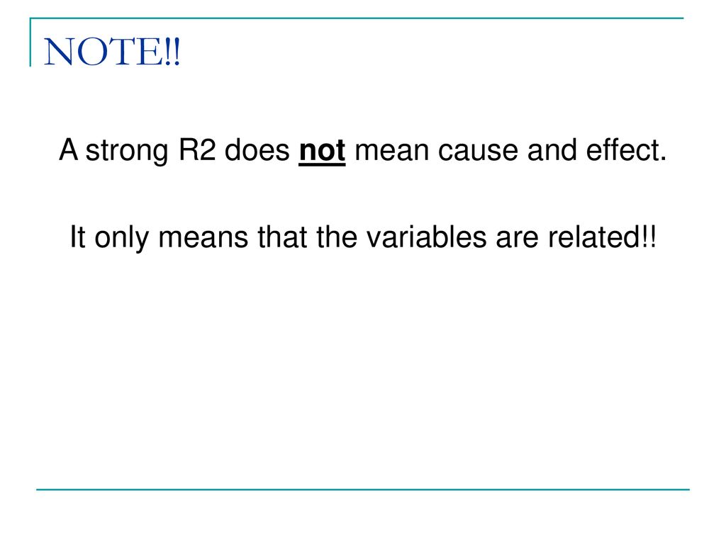Scatterplots Regression, Residuals. ppt download
