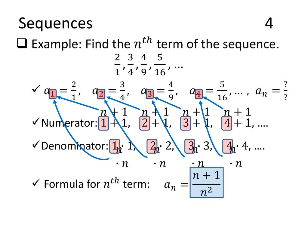 Sequences The Binomial Theorem Chapter Ppt Download