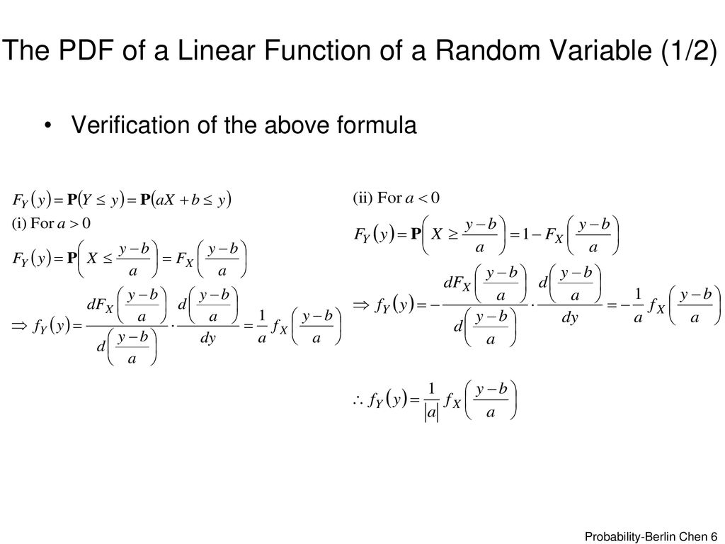 Further Topics on Random Variables: Derived Distributions - ppt download
