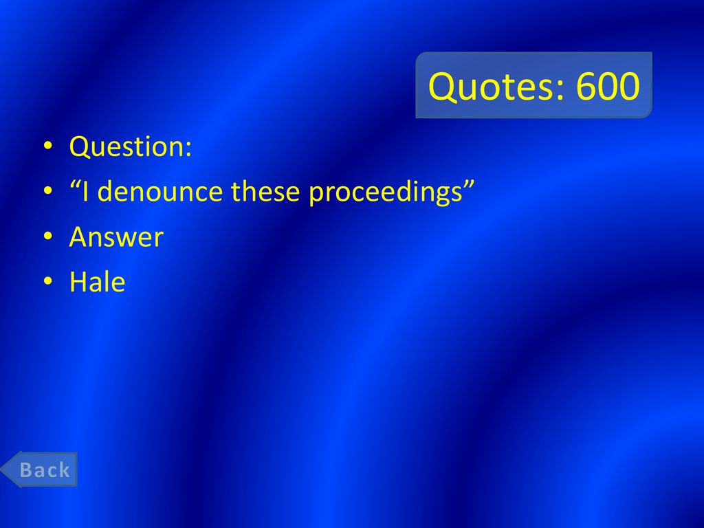 Welcome The Topic For Today Is The Crucible ppt download