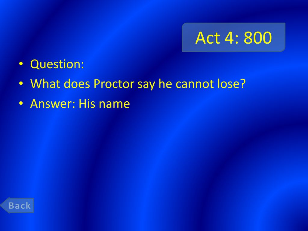 Welcome The Topic For Today Is The Crucible ppt download