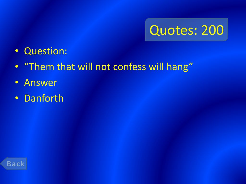Welcome The Topic For Today Is The Crucible ppt download