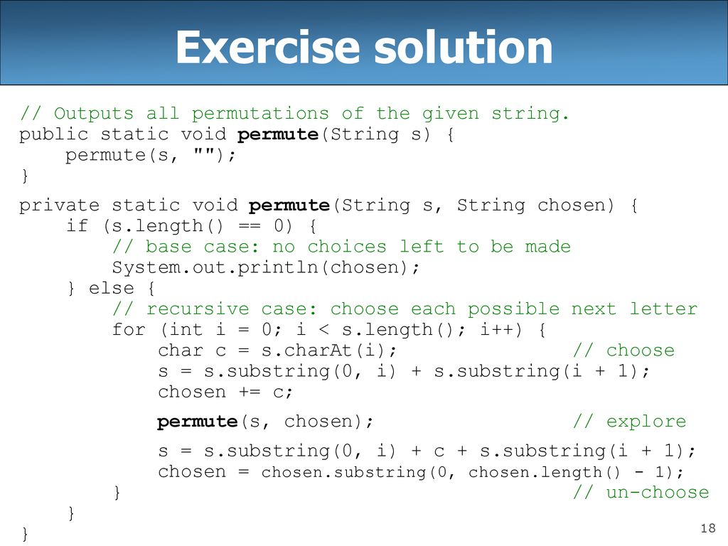 CSE 143 Lecture 12 Recursive Backtracking - ppt download