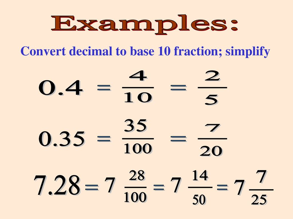 FRACTIONS DECIMALS PERCENTS. - ppt download