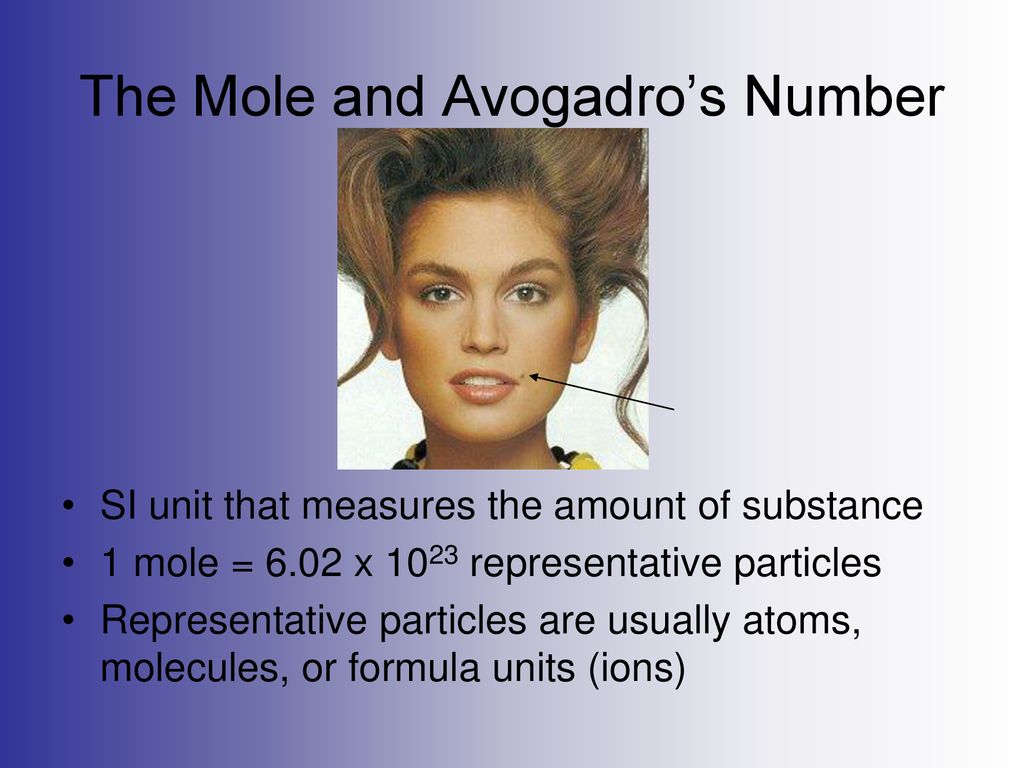 The Mole and Avogadro’s Number