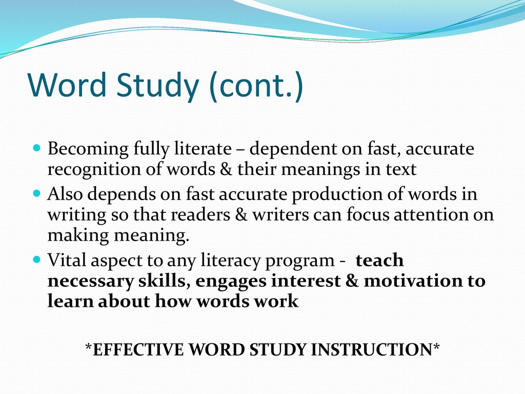 Effective Literacy Instruction - ppt download