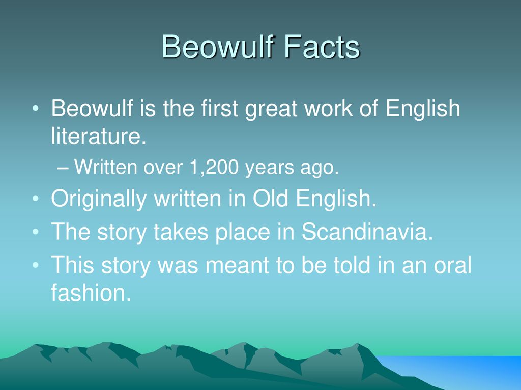 facts about beowulf the character