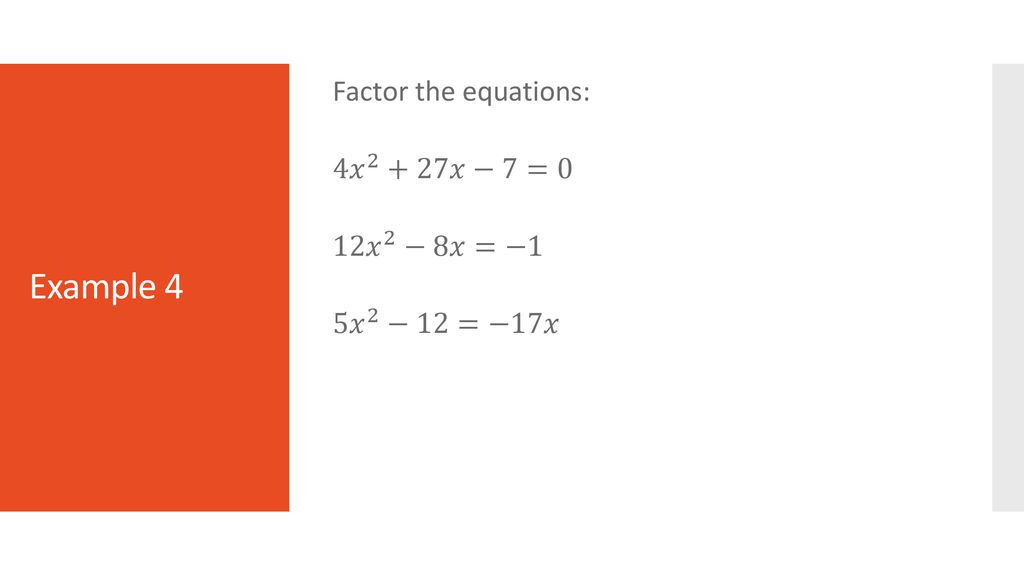 Factor The Equation Ppt Download factor-the-equation-ppt-download