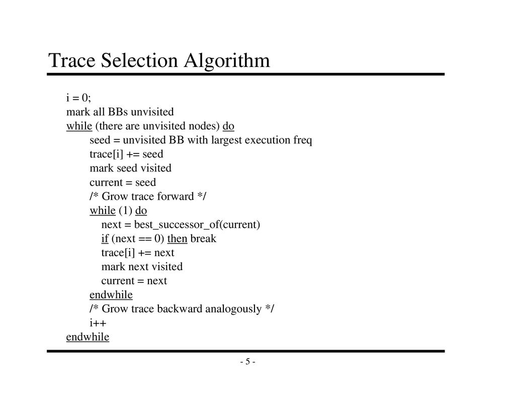 EECS 583 – Class 3 Region Formation, Predicated Execution - ppt download