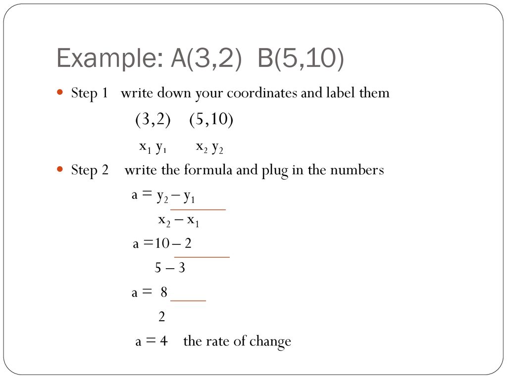 Rate Of Change Ppt Download Rate Of Change Ppt Download