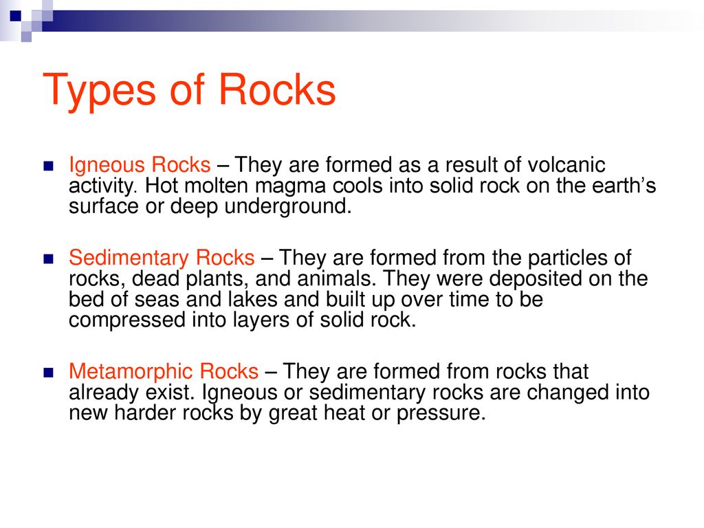 material that forms the earth’s crust. ppt download 