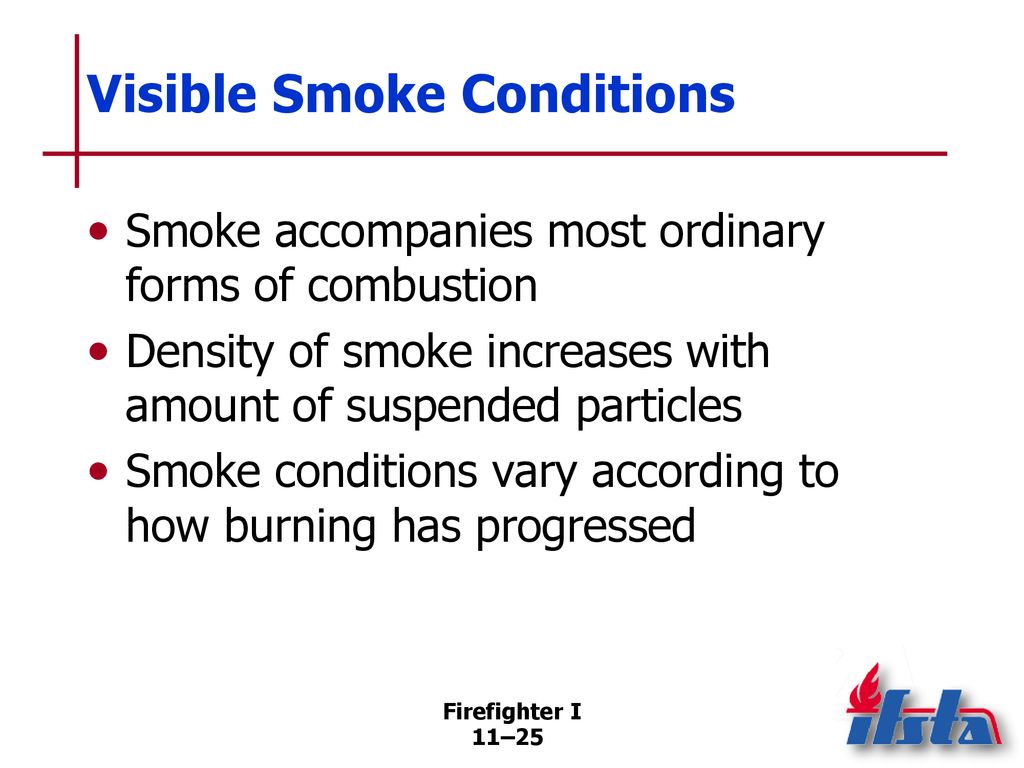 Visible Smoke Conditions