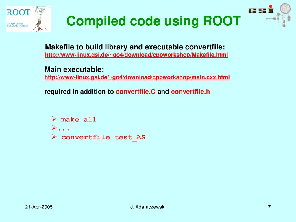 The ROOT framework 1: Introduction - ppt download