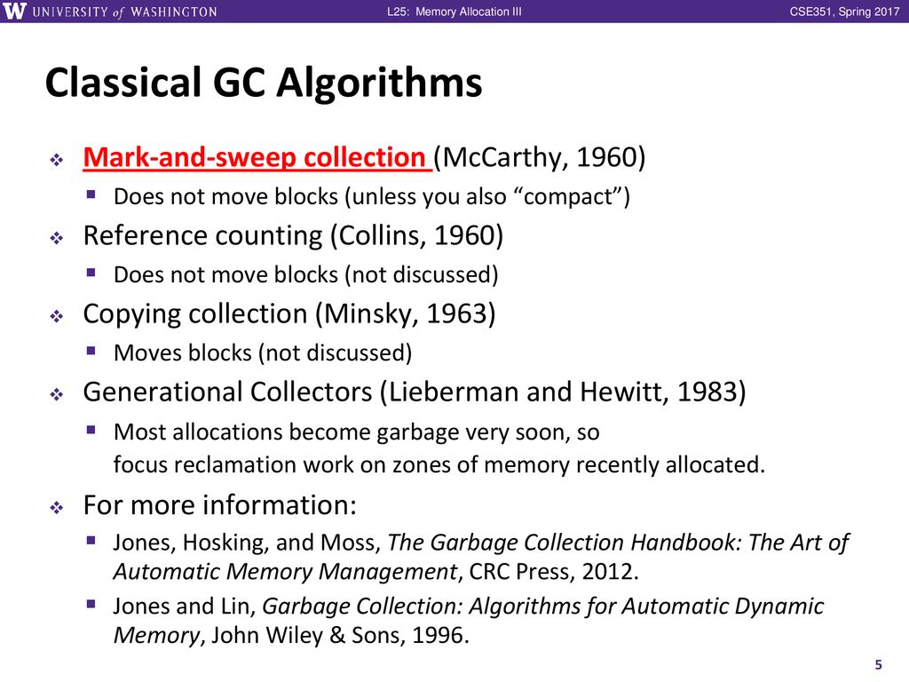 Memory Allocation III CSE 351 Spring ppt download