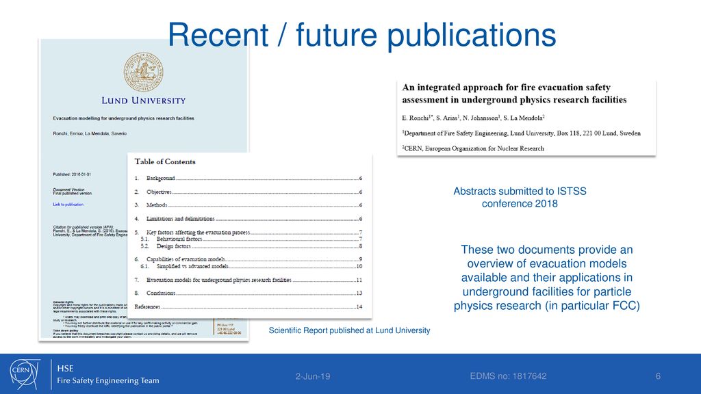 FCC study Fire collaboration WP4 Status & Update ppt download