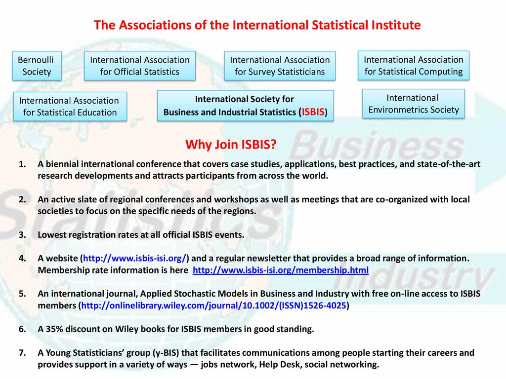 International Society for Business and Industrial Statistics (ISBIS)