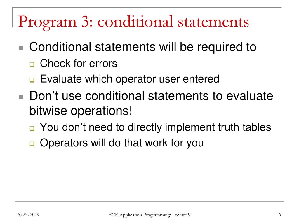 EECE.2160 ECE Application Programming - ppt download