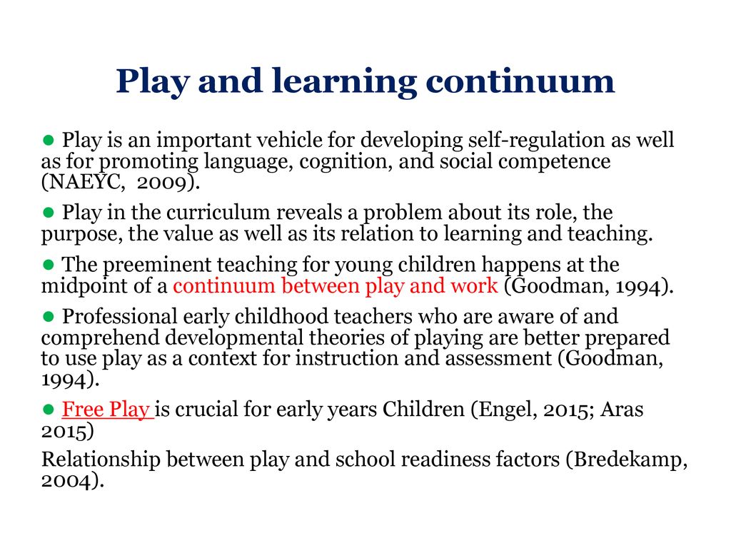 Why Is Free Play Important In The Early Years?
