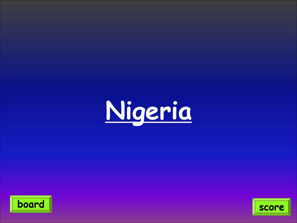 Nigeria board score