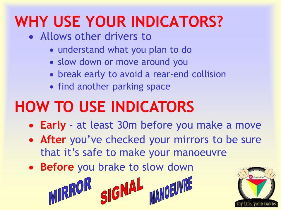 WHY USE YOUR INDICATORS