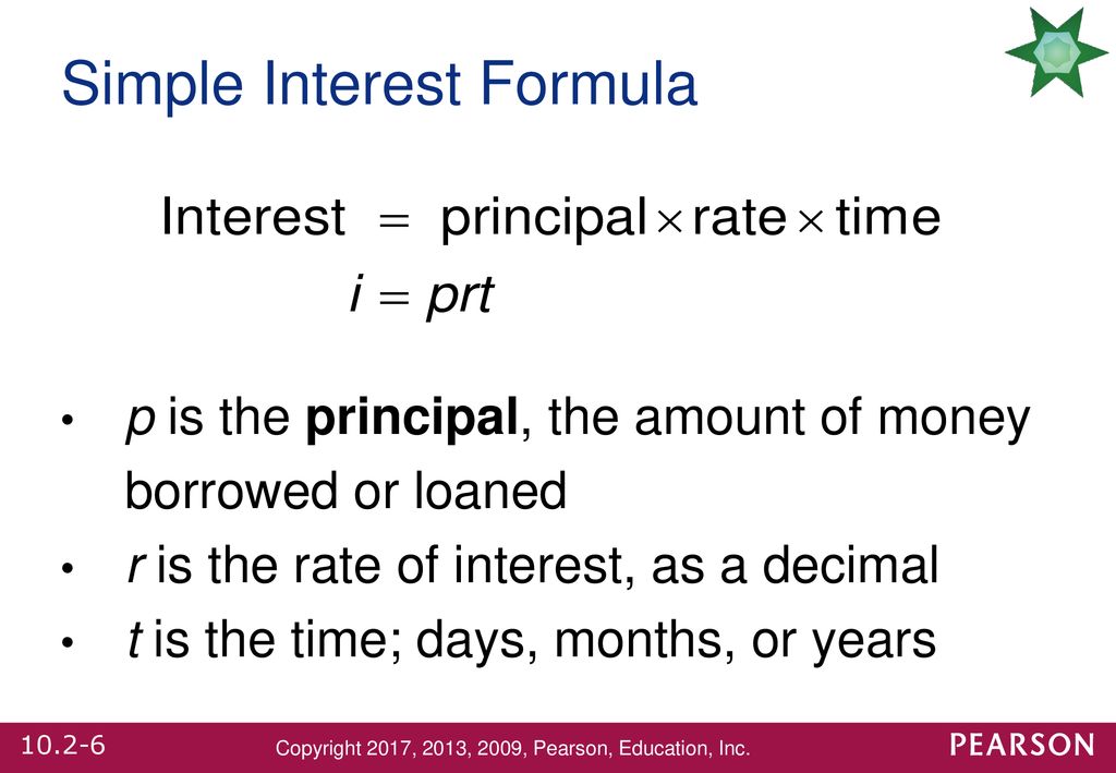 Personal Loans and Simple Interest - ppt download