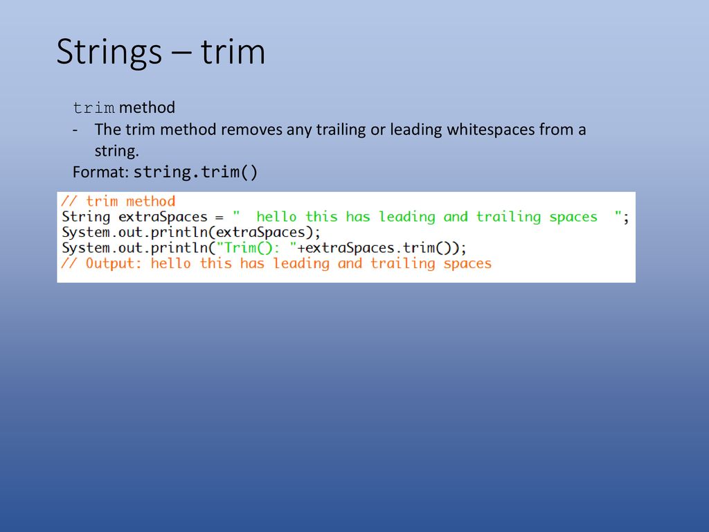 Switch, Strings, and ArrayLists in Java - ppt download