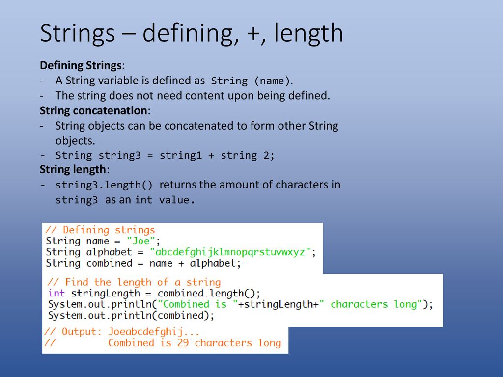 Switch, Strings, and ArrayLists in Java - ppt download