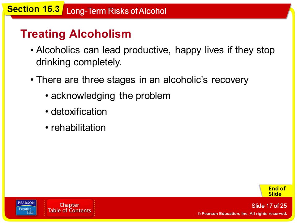 Section 15.3 Long-Term Risks of Alcohol Objectives - ppt video online download