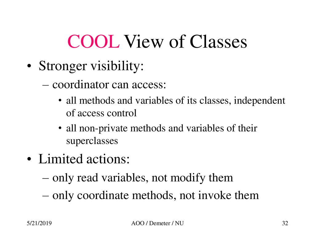 Coordination aspect Review of AOP Summary of threads in Java - ppt download