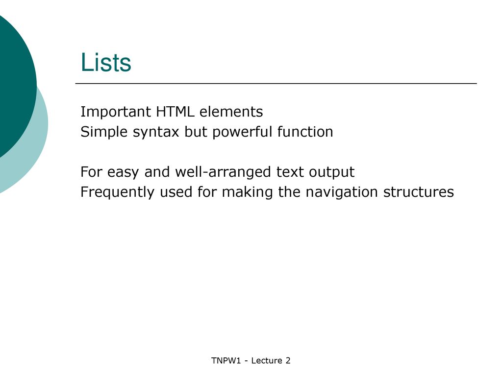 Technologies for web publishing - ppt download