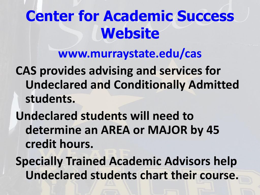 Academic life at murray state university ppt download
