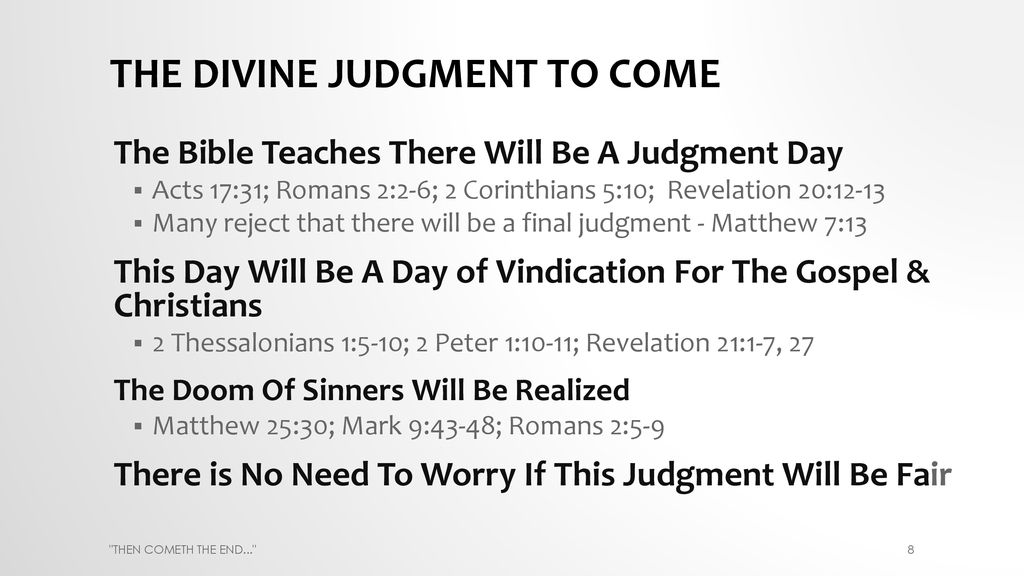 “Then Cometh The End…” 1 Corinthians 15: ppt download