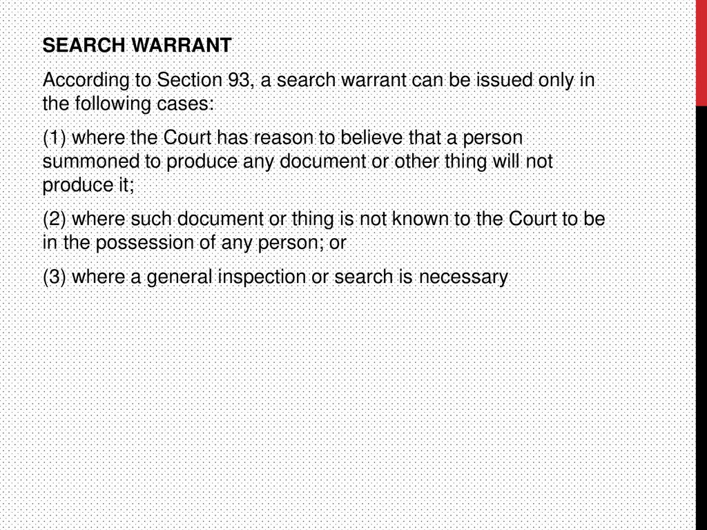 Chapter 21 criminal procedure code ppt download